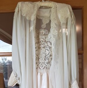 Stunning Victoria's Secret beaded lace gown